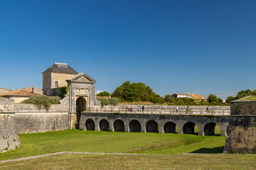 Obraz premium Citadel of Saint Martin on Ile de Re, Charente-Maritime, France