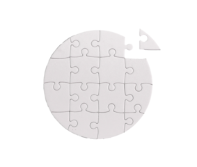 Completing the puzzle. Finding the perfect match for the missing piece.