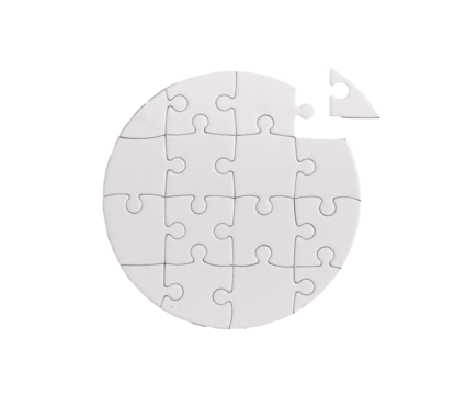 Completing the puzzle. Finding the perfect match for the missing piece.