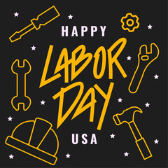 Happy Labor Day of America