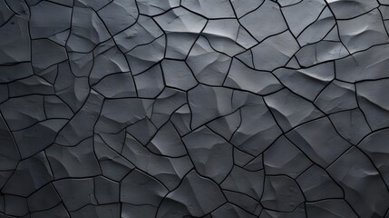 texture craquelure gris foncé, généré par IA