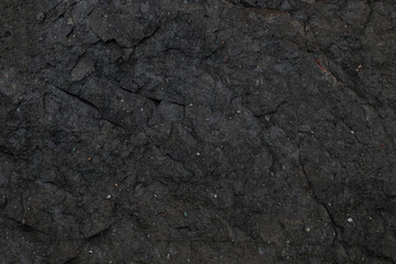 rough dark stone black texture for background and design.