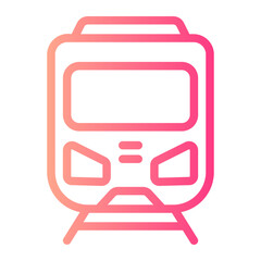 train gradient icon