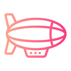 zeppelin gradient icon © ajat