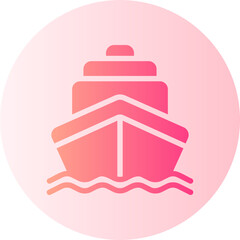 ship gradient icon