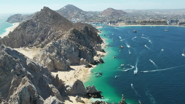 Los cabos, Baja California Sur, M&eacute;xico, dron 4k