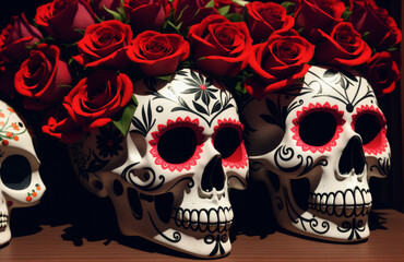 Dia Los Muertos Wallpaper With