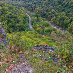 the beginning of autumn, nature walks, cuesta and panoramic views of the mountains, hiking trails...