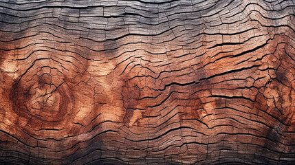 Macro Close-Up Of Tree Bark / Wood Textures