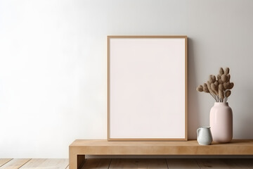 Balanced Picture Mockup Composition, generative ai