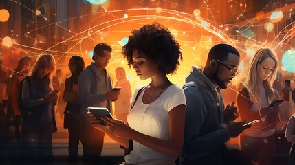 Digital Connections: Exploring the Network of People