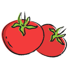 Hand drawn Tomato icon