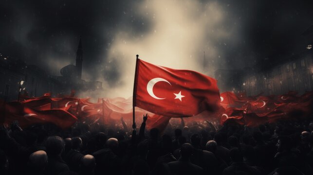 Turkey flag image free hd wallpaper