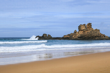 Beautiful Castelejo Beach in Algarve, Portugal