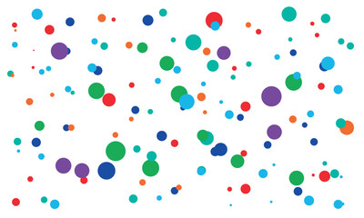 colorful polka dot background vector art, colorful ‎abstract dot background © MdSabbir