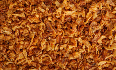 Roasted Onion, Dry Onion Pieces, Crispy Fried Onions