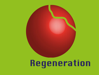 Regeneration, abstract illustration
