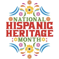  National Hispanic Heritage month.  Fri, Sep 15, 2023 – Sun, Oct 15, 2023. Hispanic Heritage t shirt design © Creative Designs