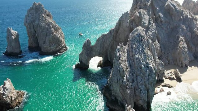 Los cabos, Baja California Sur, M&eacute;xico, dron 4k