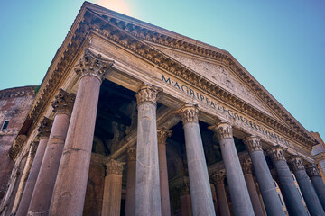 Naklejka premium Pantheon in Rom