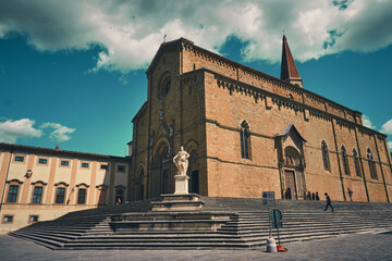 Fototapeta premium Arezzo in der Toskana, Italien