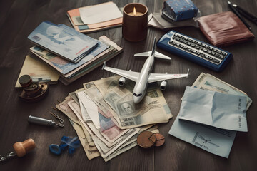 Globetrotter's Table: All Set for the Next Excursion.