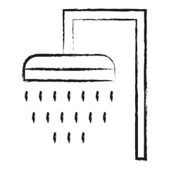 Hand drawn Shower icon