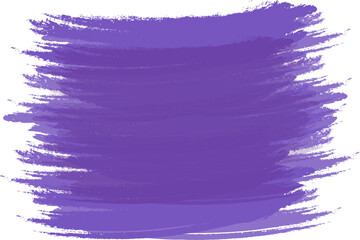 Vector Abstract Background texture of brush stroke in trendy purple shades. Copy space. Isolate. EPS