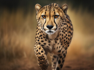 cheetah starting to sprint