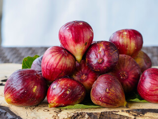 たくさん採れた無花果の実