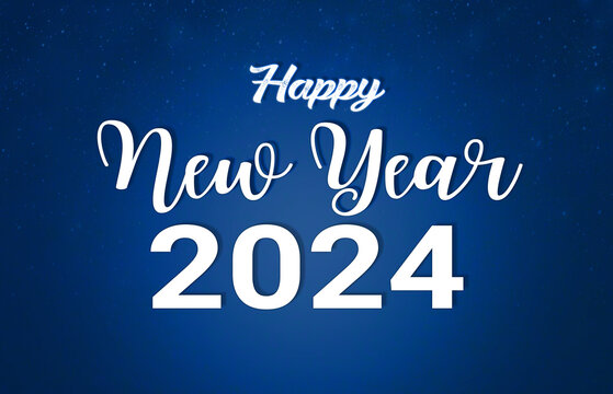 happy New year 2024 wallpaper 
2024 blue wallpaper 