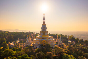 Wat Pha Nam Thip Thep Prasit Wanaram is a buddhist temple in Roi et, an urban city town, Thailand....