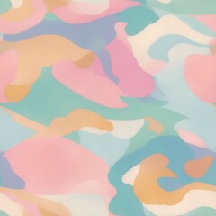 oil painting pastel color pattern, generative ai