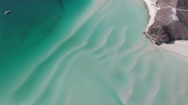 Balandra, Baja California Sur, M&eacute;xico, dron 4k