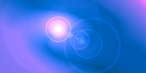 Blue Pink Gradient Light Pattern Artwork Background Wall Art Image