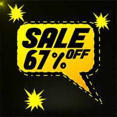 DISCOUNT STICKER OFFER MARKETING BIG SALE PROMOTION