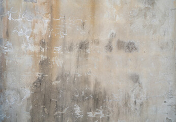 Rough old dirty grey concrete cement wall or flooring pattern surface texture. Close-up of exterior...