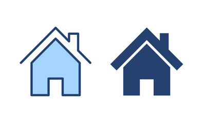 House icon vector. Home sign and symbol