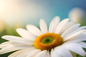 Fototapeta premium abstract flower macro photography, floral background, fresh blooming created with generative ai technology