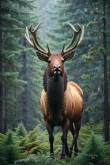 deer in the forest