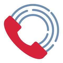 information telephone contactus contact phone flat style