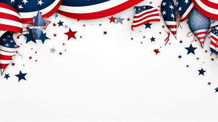 AI generated. Columbus Day poster background