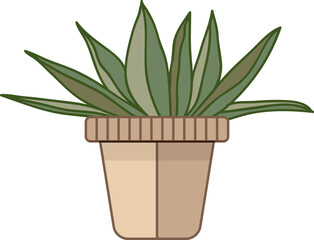 cereus cactus in a pot - 638212133