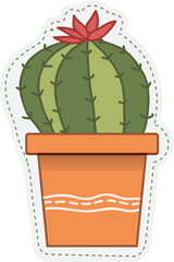 cereus cactus in a pot - 638212148