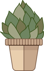 cereus cactus in a pot - 638212153