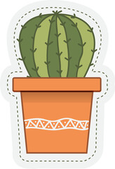 cereus cactus in a pot - 638212168