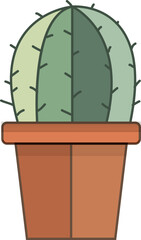 cereus cactus in a pot - 638212173