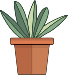 cereus cactus in a pot - 638212182