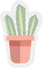 cereus cactus in a pot - 638212196