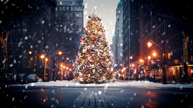 New York City Christmas Images – Browse 16,495 Stock Photos, Vectors, and  Video | Adobe Stock